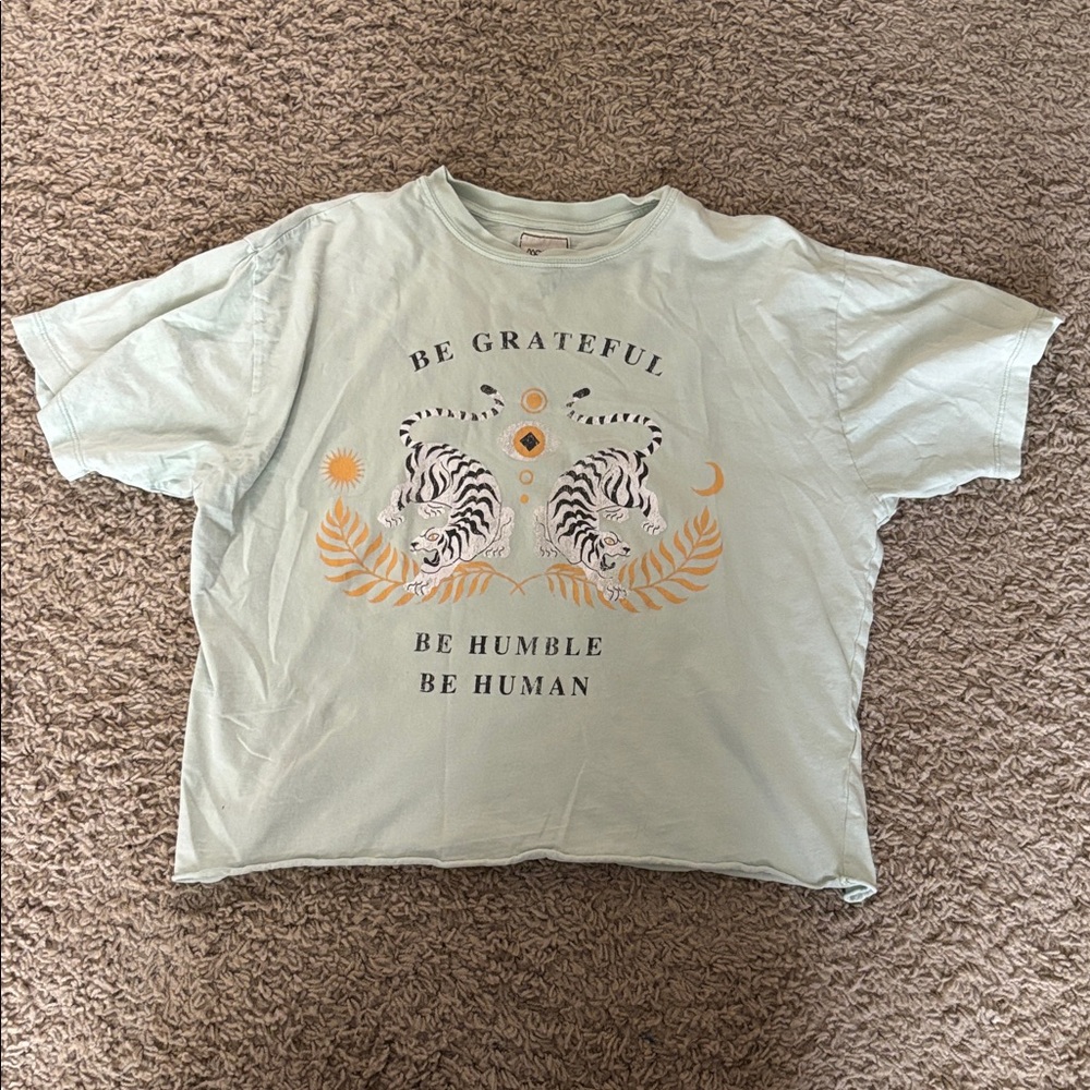 Modish Rebel Light green Graphic T-Shirt